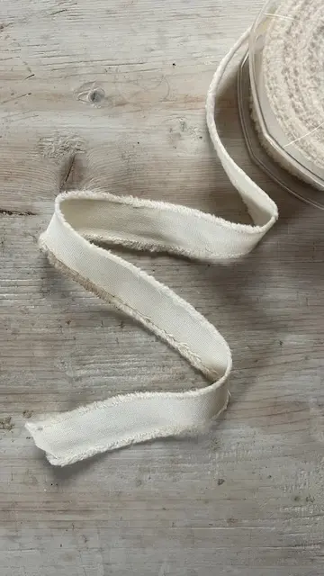 NASTRI COTONE SFRANGIATO E LINO - immagine 12