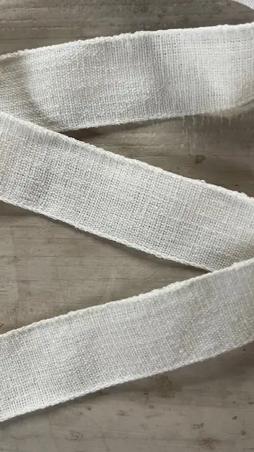 NASTRI COTONE SFRANGIATO E LINO - immagine 15