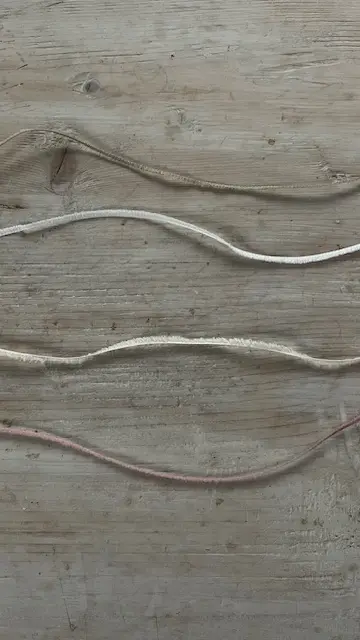 NASTRI COTONE SFRANGIATO E LINO - immagine 10