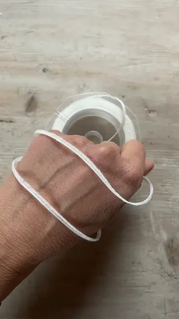 NASTRI COTONE SFRANGIATO E LINO - immagine 9