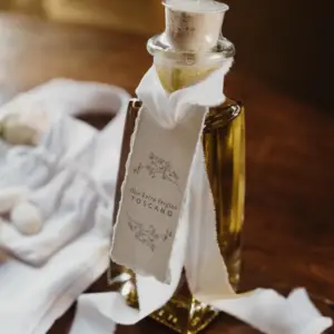 Bottigliette di olio extravergine di oliva